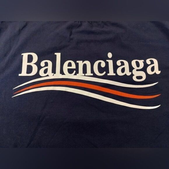 BALENCIAGA Oversized Logo-Embroidered Cotton-Jersey T-Shirt - Picture 3 of 12